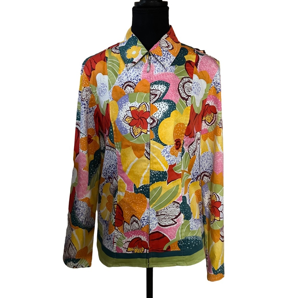 Coldwater Creek- Bright and cheerful jacket